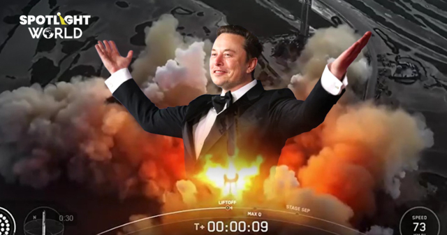 SpaceX ทดสอบสำเร็จ แม้จรวดติดไฟและแกว่งไปมา