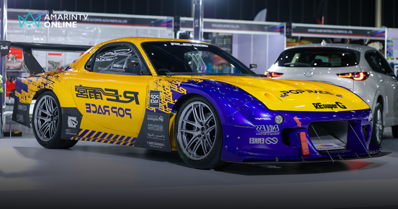 มาสด้าพาย้อนตำนานโรตารี่ตัวแรง RX-7 ในงาน Bangkok Auto Salon 2025