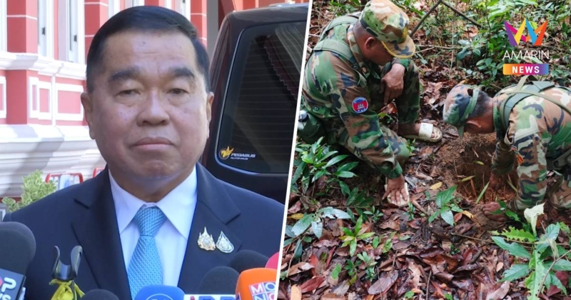 "ณัฐพล​" บอก​ คลิปเขมรวางทุ่นระเบิด​ กต.เตรียมส่ง อนุกรรมการออตตาวา​