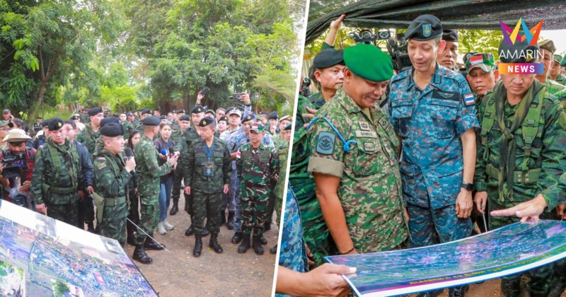 คณะผู้สังเกตการณ์ชั่วคราวIOT 8 ประเทศอาเซียน ลงพื้นที่"บ้านหนองจาน"