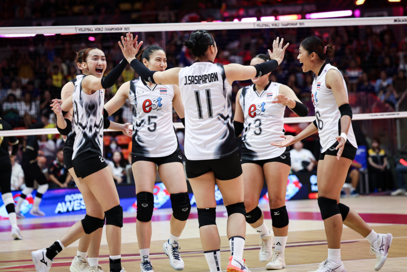 "วอลเลย์บอลหญิง" ทีมชาติไทย ประเดิมคว้าชัย อียิปต์ ศึกชิงแชมป์โลก 2025