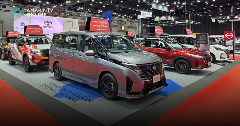 นิสสัน Serena และ Navara นำทัพขบวนรถยนต์ยอดนิยมร่วมงาน BIG Motor Sale