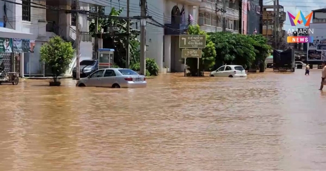 เพชรบูรณ์อ่วม! น้ำป่าไหลทะลักท่วม 5 อำเภอ ได้รับผลกระทบกว่า 8,000 หลัง