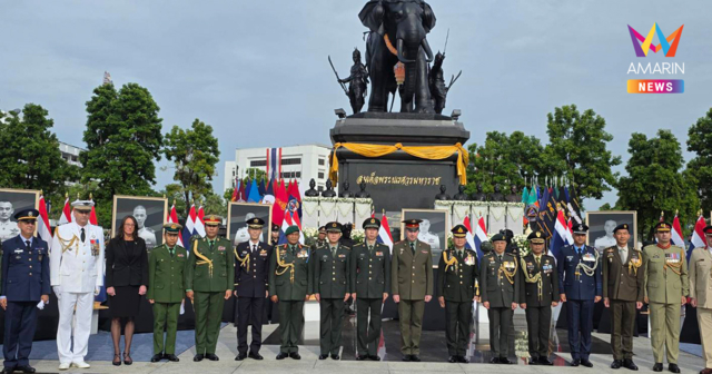 กองทัพไทย จัดพิธี สดุดี 15 ทหารกล้า-อาลัย14 ผู้บริสุทธิ์เหยื่อเขมร
