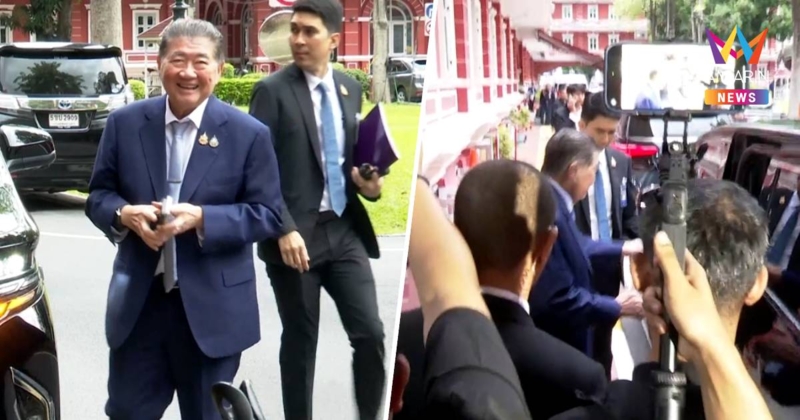“ภูมิธรรม” หนีสื่อ ปัดตอบคำถาม หลังอนุทิน นั่งนายกฯ