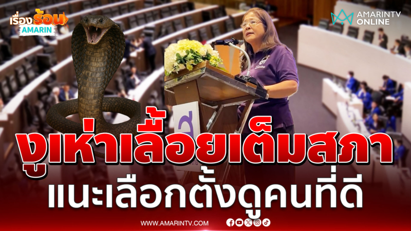 สุดารัตน์ ลั่นงูเห่าเลื้อยเต็มสภา ทสท.ยังโดนด้วย