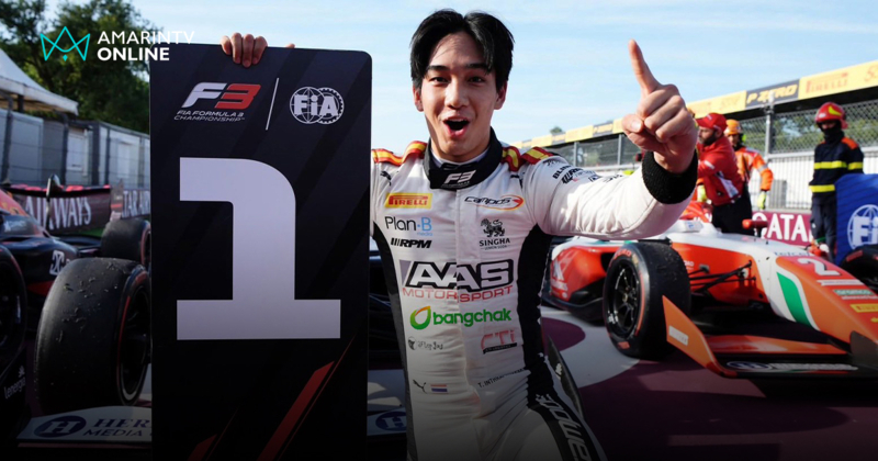 เติ้น ทัศนพล อินทรภูวศักดิ์ ปิดฉากฤดูกาล FIA Formula 3 อย่างยิ่งใหญ่
