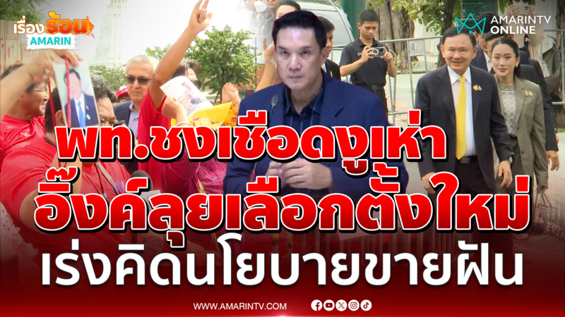 เพื่อไทยชงเชือดงูเห่าอิ๊งค์เตรียมลุยเลือกตั้งใหม่เร่งนโยบายสร้างจุดขาย