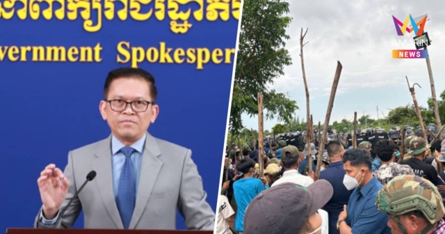 กัมพูชาแถลงมีชาวบ้านและพระสงฆ์รวม 24 คน บาดเจ็บจากการปะทะกับทหารไทย