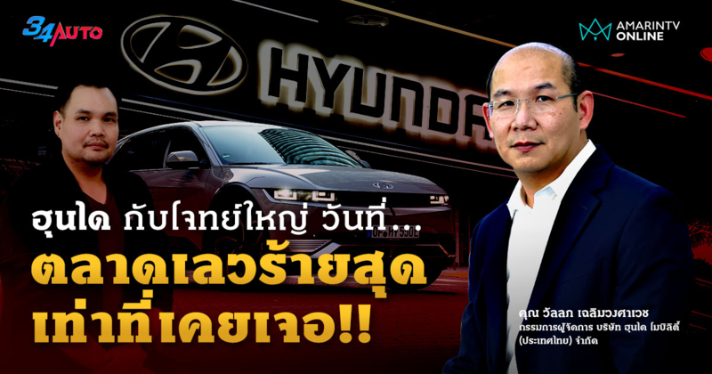Hyundai จะไปทางไหน ในวันที่ตลาดรถประเทศไทยเลวร้ายสุดเท่าที่เคยเจอ