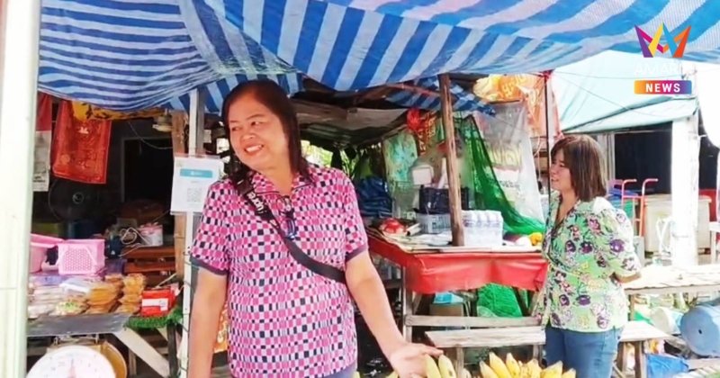 แม่ค้าช่องจอมไม่กังวลเขมรข้ามมาปล้น เพราะมีทหารและชรบ.ตรวจตราทุกคืน