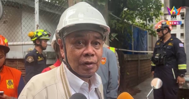 สภาวิศวกร ตรวจแฟลตตำรวจ ยังไม่พบความเสียหายกระทบโครงสร้างมีแค่รอยร้าว