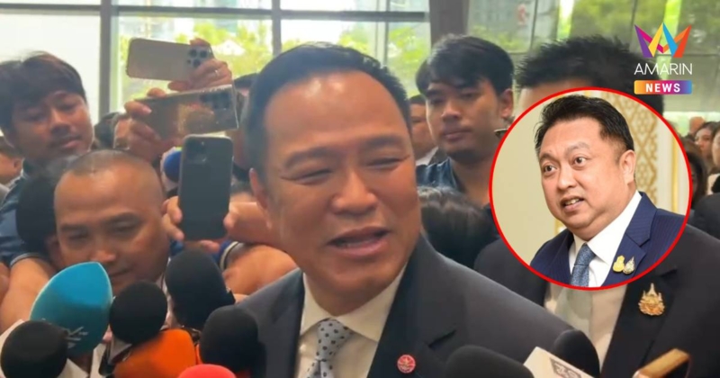 นายกฯร้องโอ๊ย ถูกถาม “สุชาติ ชมกลิ่น“ จ่อซบ ภท. บอกรอฟังเจ้าตัวแถลง