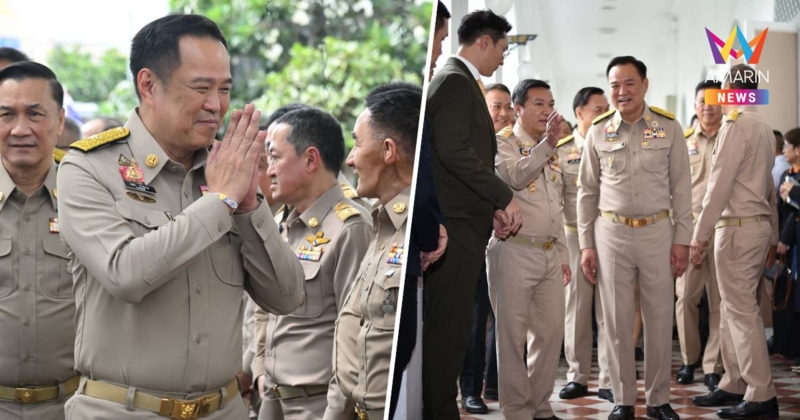 “อนุทิน​”เข้ามท.วันแรก ลั่น​ถ้าวันนั้นไม่จากไป​ คงไม่มีวันนี้ที่กลับมา