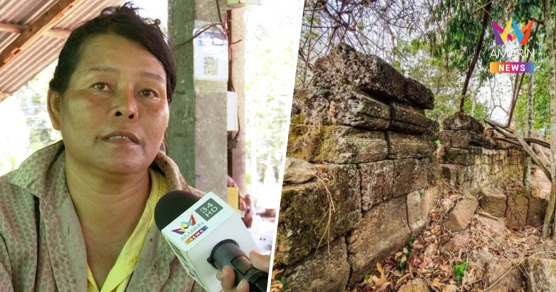 ชาวบ้านโคกเบงแนงมุด ช็อกไม่รู้ปราสาทคนาถูกทหารเขมรยึด ยันอยู่ในไทย