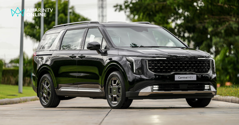 The new Kia Carnival HEV 7-seater ครั้งแรกกับขุมพลังแบบไฮบริดในไทย
