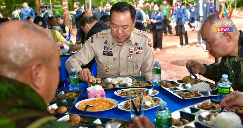 เปิดเมนู นายกฯ "อนุทิน" ร่วมรับประทานอาหารกลางวันกับกำลังพล