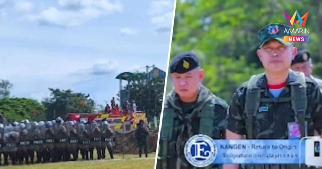 ตามคาด! สื่อเขมรเผยภาพทภ.1 ซ้อมแผนเผชิญเหตุอ้างเตรียมใช้โจมตีกัมพูชา