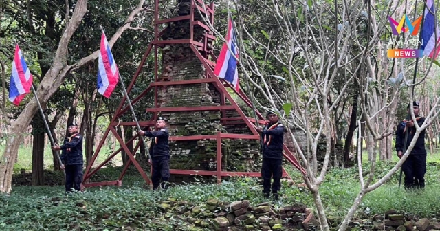ชาวบ้านแห่ชมปราสาทไบแบก หลังมาไหว้เมื่อวานแล้วมีผู้หญิงมาเข้าฝัน