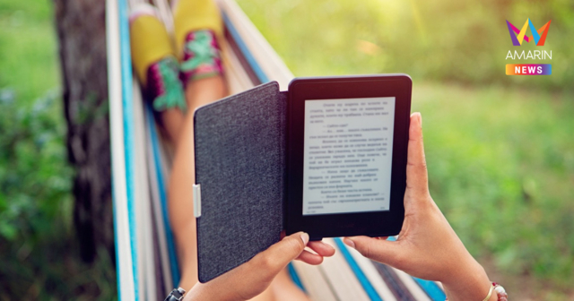 ไม่ได้อ่านน้อยลง แต่แค่เปลี่ยนรูปแบบ e-book แซงหน้าหนังสือเล่ม