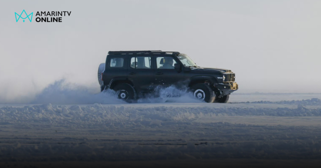 GWM TANK 300 DIESEL ลุยถึงแอนตาร์กติกา ร่วมภารกิจสำรวจขั้วโลก