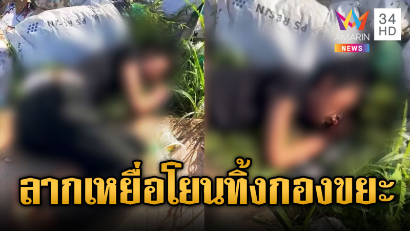ชาวอินโดนีเซีย ถูกแก๊งสแกมเมอร์เขมร นำมาทิ้งขยะ