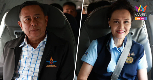 2 รัฐมนตรีลุยศรีสะเกษ ดูความมั่นคงควบคู่การพัฒนาเศรษฐกิจชายแดน