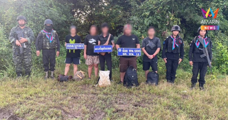 จ่ายหนัก 2 หมื่น! ทหารพรานสกัด 5 คนไทย แอดมินเว็บ-แม่บ้าน หนีกลับบ้าน