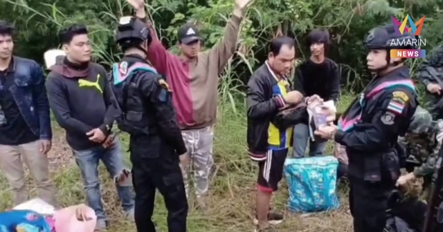 รวบแรงงานกัมพูชาลอบเข้าเมือง 7 ราย ชายแดนบ้านป่าไร่ อ.อรัญประเทศ
