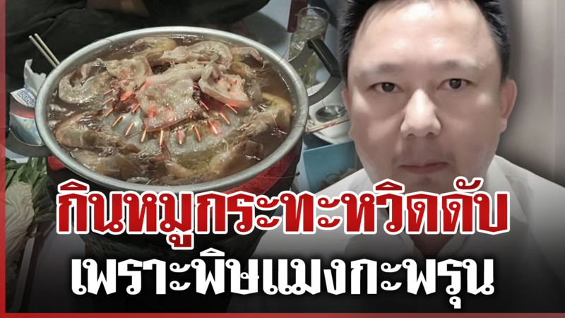 วงหมูกระทะหวิดดับเพราะ "แมงกะพรุน" หมอแนะต้องกินสุก