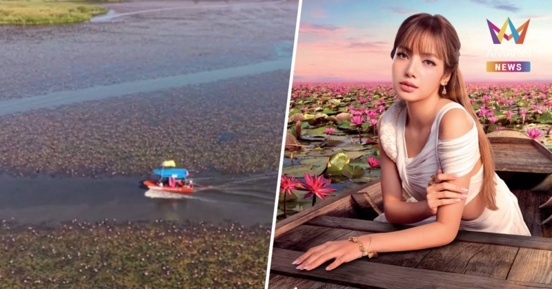 ลิซ่า สุดฟีเวอร์ นทท.ทะลักเที่ยวทะเลบัวแดงจองคิวตั้งแต่ตี 4