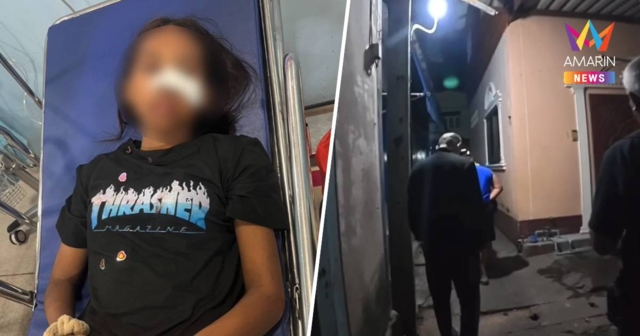 เด็ก 14 โดนลูกหลง เศษกระสุนเจาะแก้ม หลัง 2 เพื่อนบ้านทะเลาะยิงปืนขู่