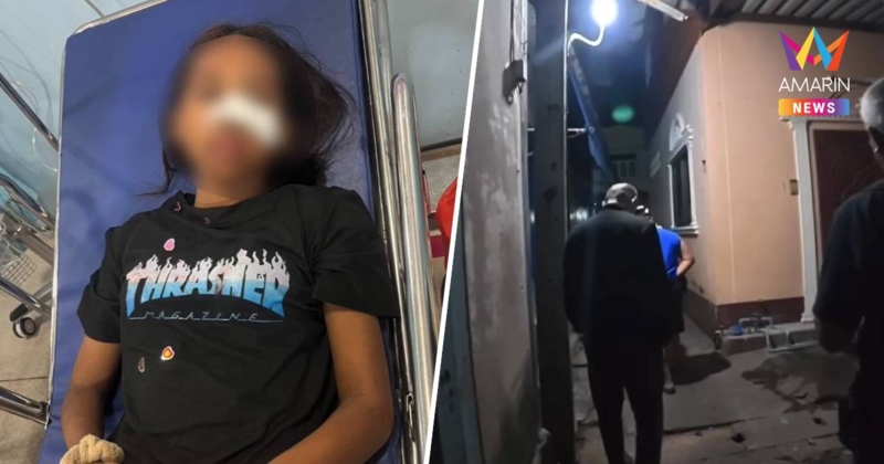 เด็ก 14 โดนลูกหลง เศษกระสุนเจาะแก้ม หลัง 2 เพื่อนบ้านทะเลาะยิงปืนขู่