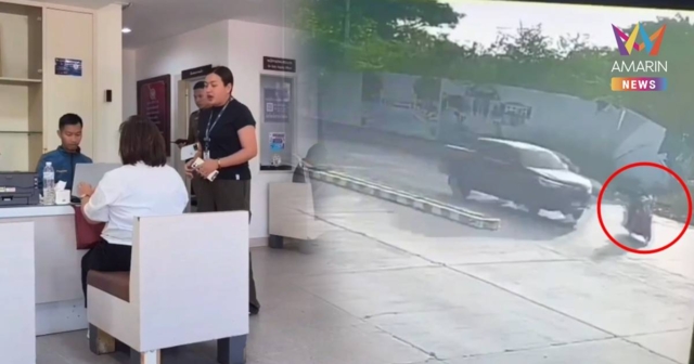 นาที! “พ่อ จ๊ะ นงผณี” ถูกชน หญิงคนขับกระบะ ยังอยู่ในอาการตกใจ