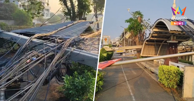 อัปเดตบางปู! กางแผนฉุกเฉินกู้เสาไฟ70ต้น คาดจ่ายไฟครบทุกจุด5ทุ่มวันนี้