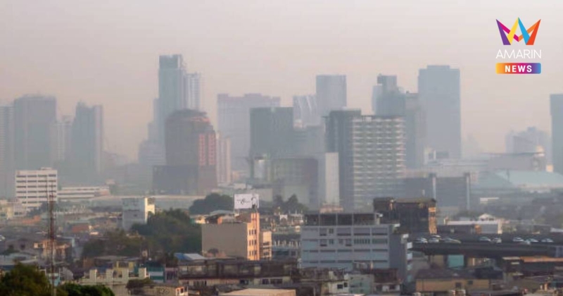 ฝุ่นพุ่งหนัก! กทม.  ค่าฝุ่น PM2.5 เกินมาตรฐานระดับสีส้มทุกเขต