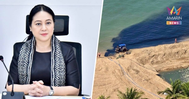 ปลัด ทส.สั่ง ดำเนินคดีปล่อยน้ำสีดำลงทะเล หาดจอมเทียน