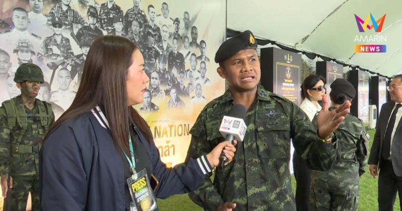 "บัวขาว" ร่วมพิธีสดุดี46ทหารกล้า ขอให้กำลังใจครอบครัววีรชนทุกคน