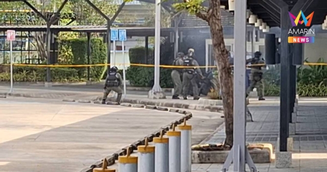 ระเบิดสนั่น! ภายในห้องน้ำ ในปั๊มน้ำมัน สาขาตะลุโบะ ปัตตานี EOD เจ็บ 1