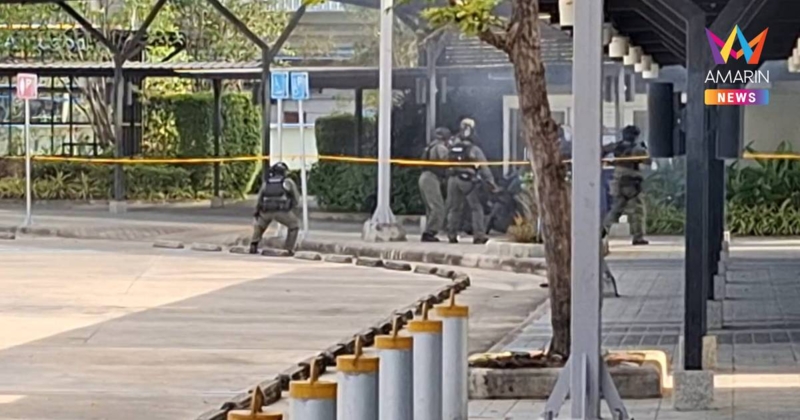 ระเบิดสนั่น! ภายในห้องน้ำ ในปั๊มน้ำมัน สาขาตะลุโบะ ปัตตานี EOD เจ็บ 1