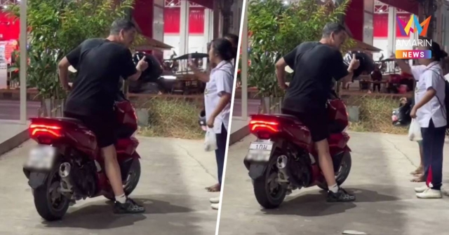 เดือดกลางถนนภูเก็ต! นทท.ต่างชาติขี่จยย. จอดหาเรื่องนักเรียนหญิง