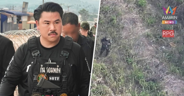 กัน จอมพลัง เจอทหารเขมรลอบเข้ามาพร้อม RPG ขู่ แต่เจอทหารเรือไทยแก้เกม