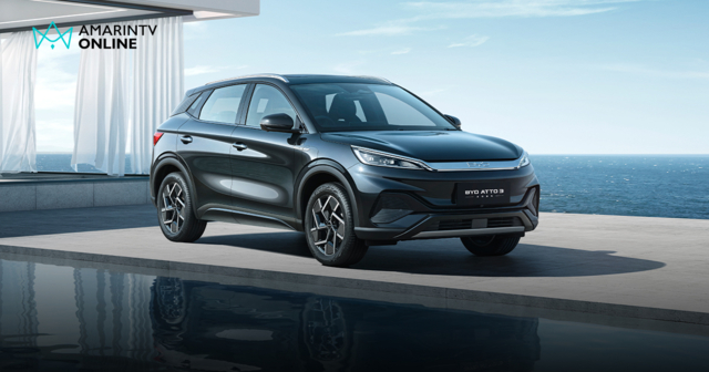 BYD ATTO 3 คว้ารางวัล IQS จาก J.D. POWER การันตีมาตรฐานระดับสากล