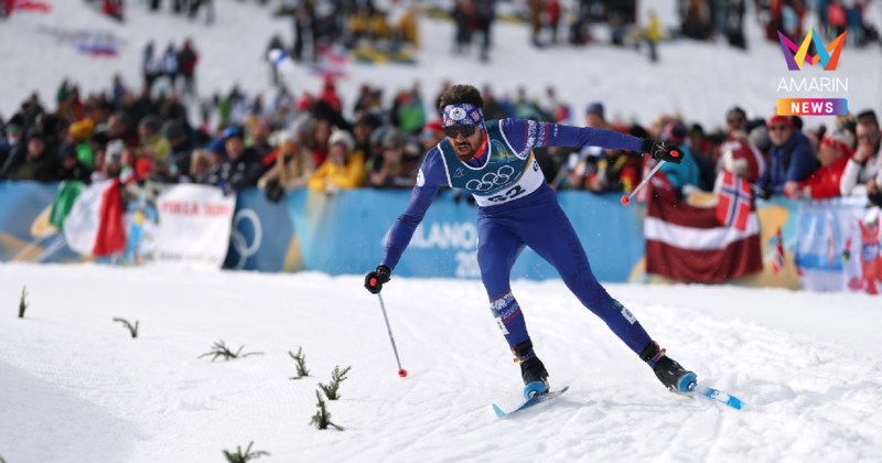 มรรค จันเหลือง นักสกีทีมชาติไทย ติดท็อป 3 เอเชีย โอลิมปิก ฤดูหนาว 2026