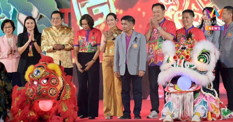 "อนุทิน"เปิดงานประเพณีแห่เจ้าพ่อ-เจ้าแม่ปากน้ำโพ ฉลองเทศกาลตรุษจีน