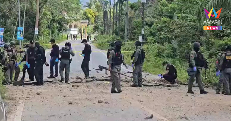 ปูพรม 7 จุด! ล่าตัว "อาเดล เจ๊ะแม" แกนนำสั่งบึ้มรถชาวบ้านรือเสาะ เจ็บ3