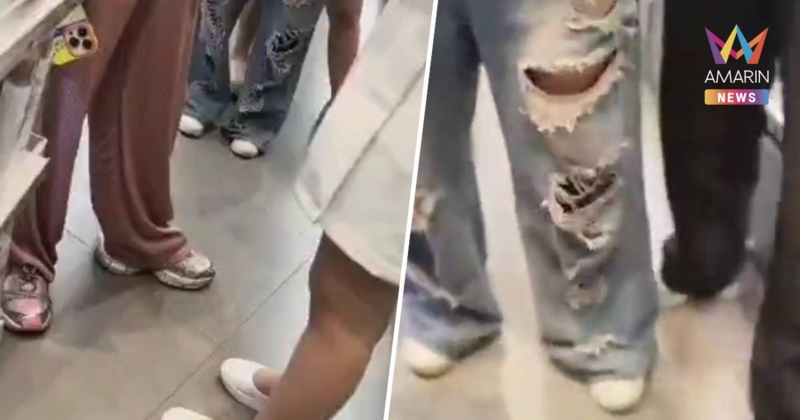 อุกอาจ! เจ้าแม่เงินกู้ บุกตบพนักงานสาวคาห้างดังเมืองกาญจน์