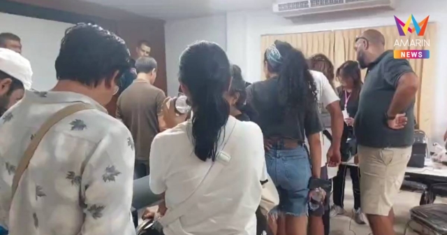 รวบ46นักแสดงตัวประกอบต่างชาติไม่มีใบอนุญาตทำงานขณะถ่ายซีรี่ย์foxiland