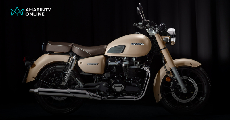 New Honda GB350C บิ๊กไบค์เรโทรคลาสสิกเปิดตัวแล้ว ราคา 1.55 แสนบาท