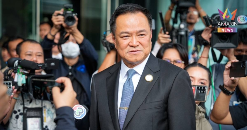 "อนุทิน" ชี้ ปล่อยเป็นไปตามกระบวนการ ปมบัตรเลือกตั้ง มี QR code